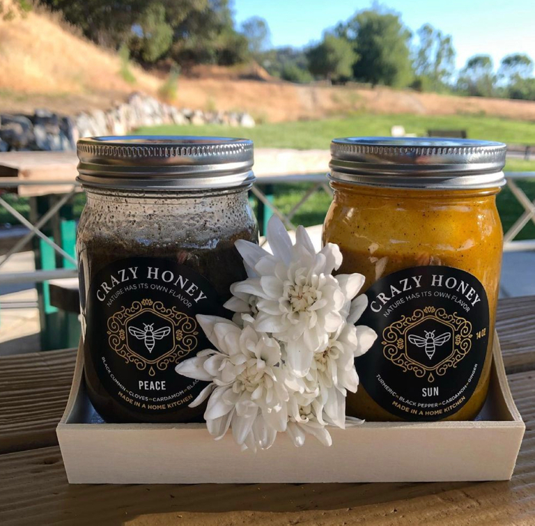 Flavored honey California